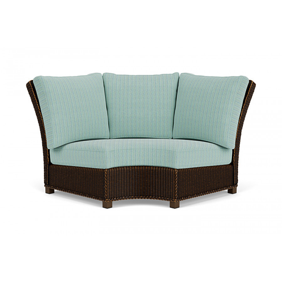 Lloyd Flanders™ Hamptons Wedge Corner Sectional - Mink
