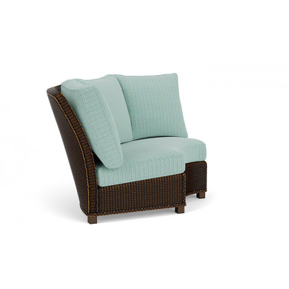 Lloyd Flanders™ Hamptons Wedge Corner Sectional - Mink
