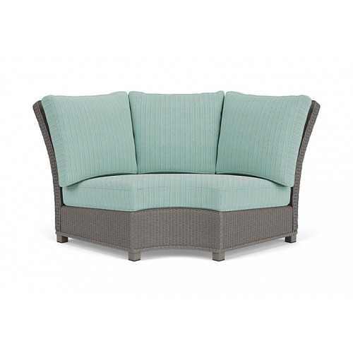 Lloyd Flanders™ Hamptons Wedge Corner Sectional - Pewter