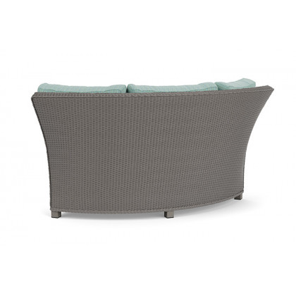 Lloyd Flanders™ Hamptons Wedge Corner Sectional - Pewter