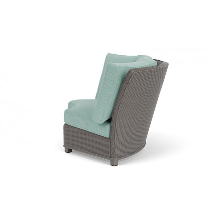 Lloyd Flanders™ Hamptons Wedge Corner Sectional - Pewter
