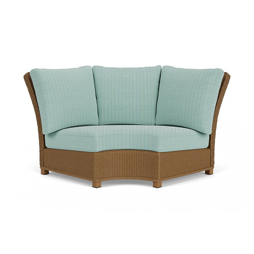 Lloyd Flanders™ Hamptons Wedge Corner Sectional - Hickory