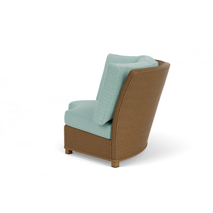 Lloyd Flanders™ Hamptons Wedge Corner Sectional - Hickory