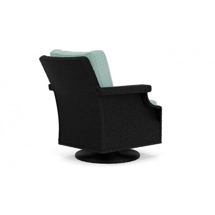 Lloyd Flanders™ Hamptons Swivel Rocker Lounge Chair - Ebony