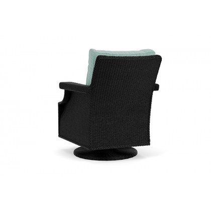 Lloyd Flanders™ Hamptons Swivel Rocker Lounge Chair - Ebony