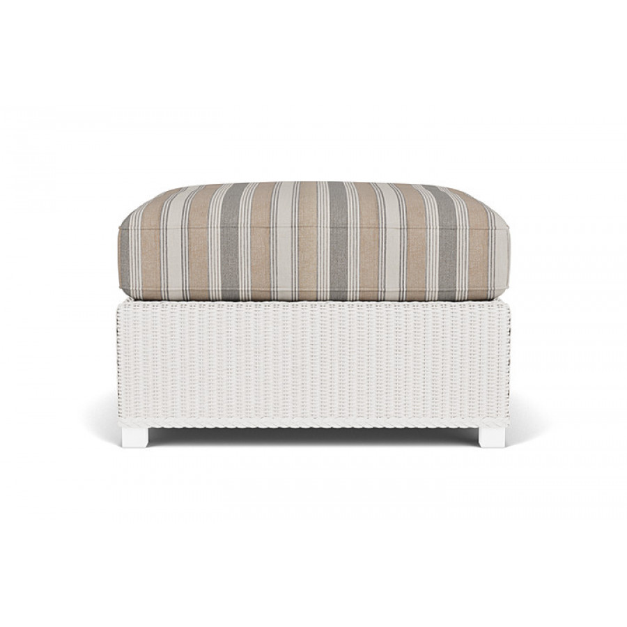 Lloyd Flanders™ Hamptons Large Ottoman - White