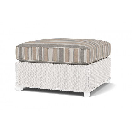 Lloyd Flanders™ Hamptons Large Ottoman - White