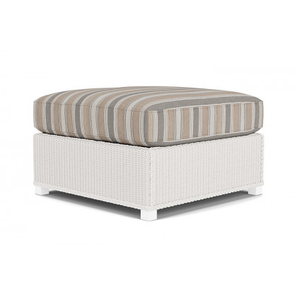 Lloyd Flanders™ Hamptons Large Ottoman - White