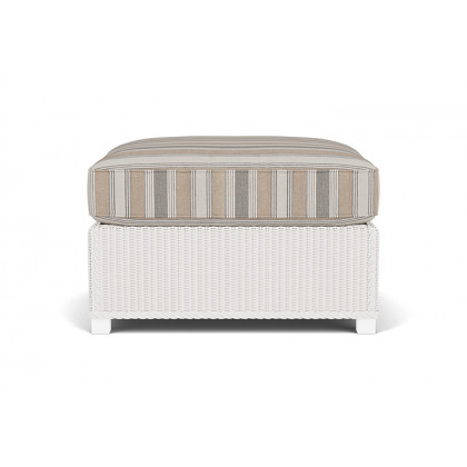 Lloyd Flanders™ Hamptons Large Ottoman - White