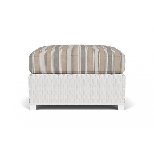 Lloyd Flanders™ Hamptons Large Ottoman - Matte White