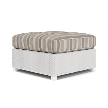 Lloyd Flanders™ Hamptons Large Ottoman - Matte White