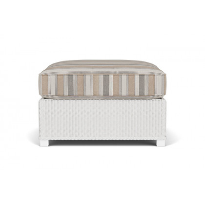 Lloyd Flanders™ Hamptons Large Ottoman - Matte White