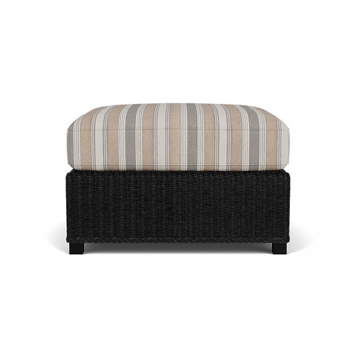 Lloyd Flanders™ Hamptons Large Ottoman - Ebony