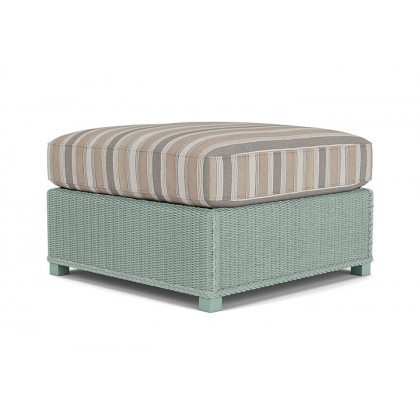 Lloyd Flanders™ Hamptons Large Ottoman - Sea Glass