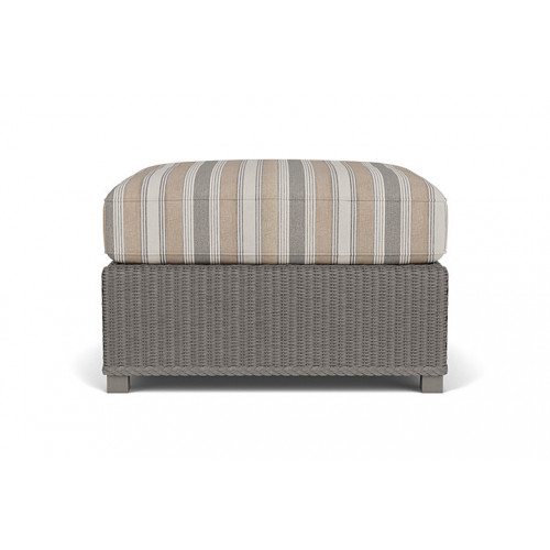 Lloyd Flanders™ Hamptons Large Ottoman - Pewter