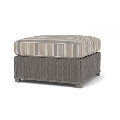 Lloyd Flanders™ Hamptons Large Ottoman - Pewter