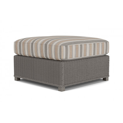 Lloyd Flanders™ Hamptons Large Ottoman - Pewter