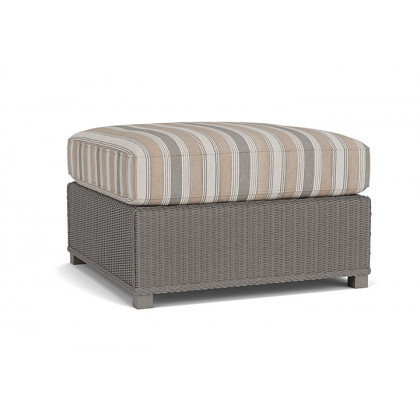 Lloyd Flanders™ Hamptons Large Ottoman - Pewter
