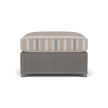 Lloyd Flanders™ Hamptons Large Ottoman - Pewter