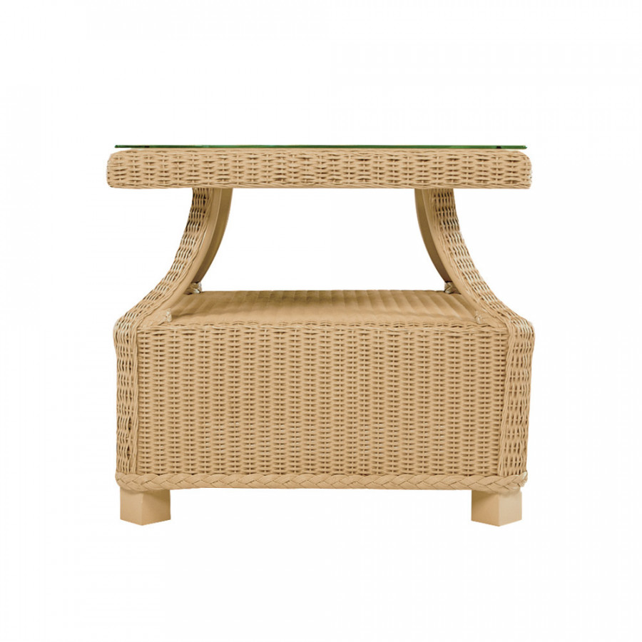 Lloyd Flanders™ Hamptons 23" Square End Table - Denim Blue