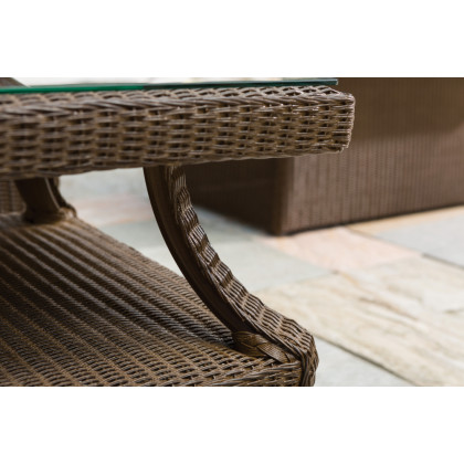 Lloyd Flanders™ Hamptons 23" Square End Table - Denim Blue