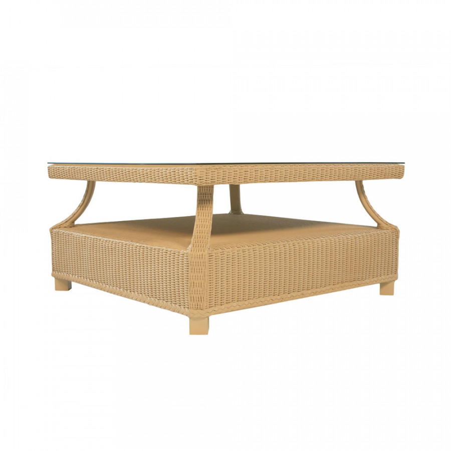Lloyd Flanders™ Hamptons 37" Square Cocktail Table - Sea Glass