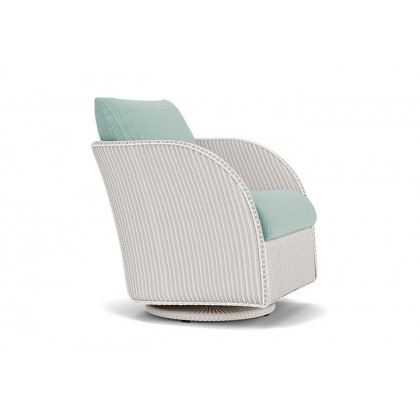 Lloyd Flanders™ Essence Swivel Glider Lounge Chair - White