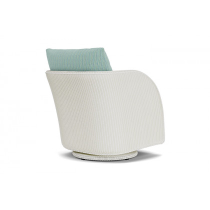 Lloyd Flanders™ Essence Swivel Glider Lounge Chair - Matte White