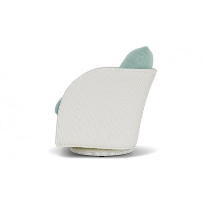 Lloyd Flanders™ Essence Swivel Glider Lounge Chair - Matte White