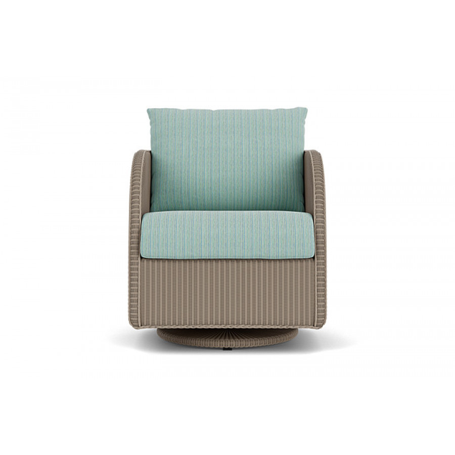 Lloyd Flanders™ Essence Swivel Glider Lounge Chair - French Beige