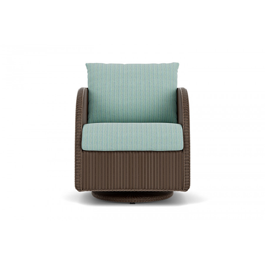 Lloyd Flanders™ Essence Swivel Glider Lounge Chair - Bark