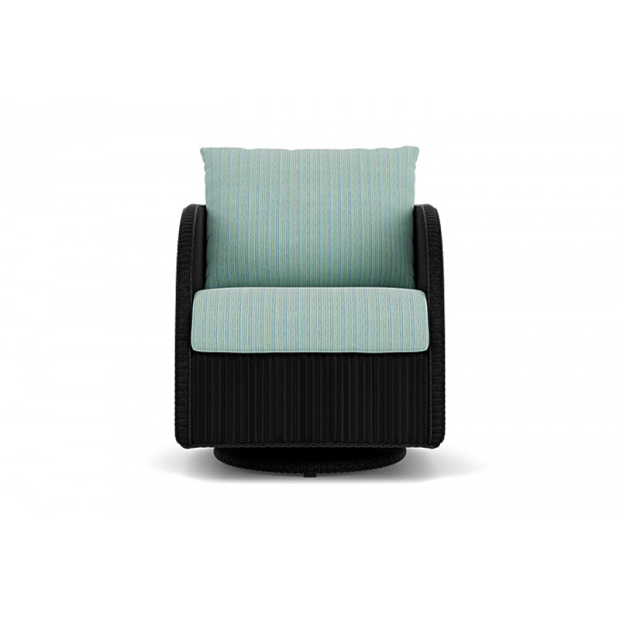 Lloyd Flanders™ Essence Swivel Glider Lounge Chair - Ebony