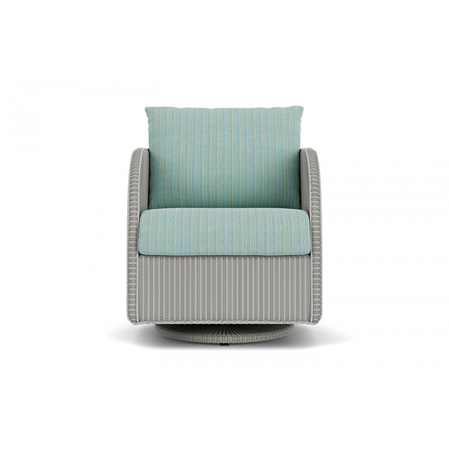 Lloyd Flanders™ Essence Swivel Glider Lounge Chair - Platinum