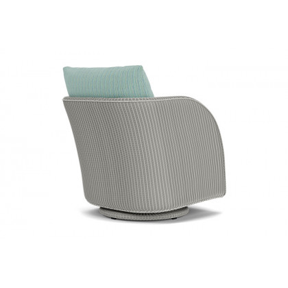 Lloyd Flanders™ Essence Swivel Glider Lounge Chair - Platinum
