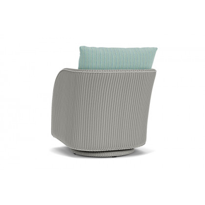 Lloyd Flanders™ Essence Swivel Glider Lounge Chair - Platinum