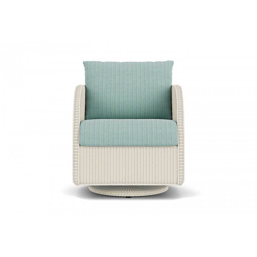 Lloyd Flanders™ Essence Swivel Glider Lounge Chair - Ivory