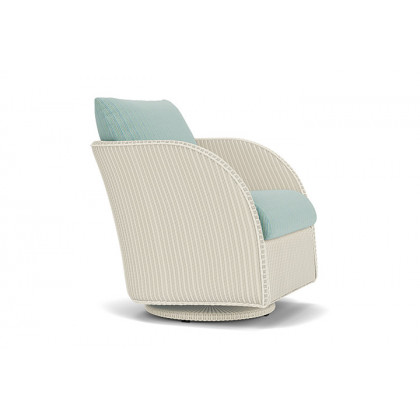 Lloyd Flanders™ Essence Swivel Glider Lounge Chair - Ivory