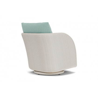 Lloyd Flanders™ Essence Swivel Glider Lounge Chair - Antique White