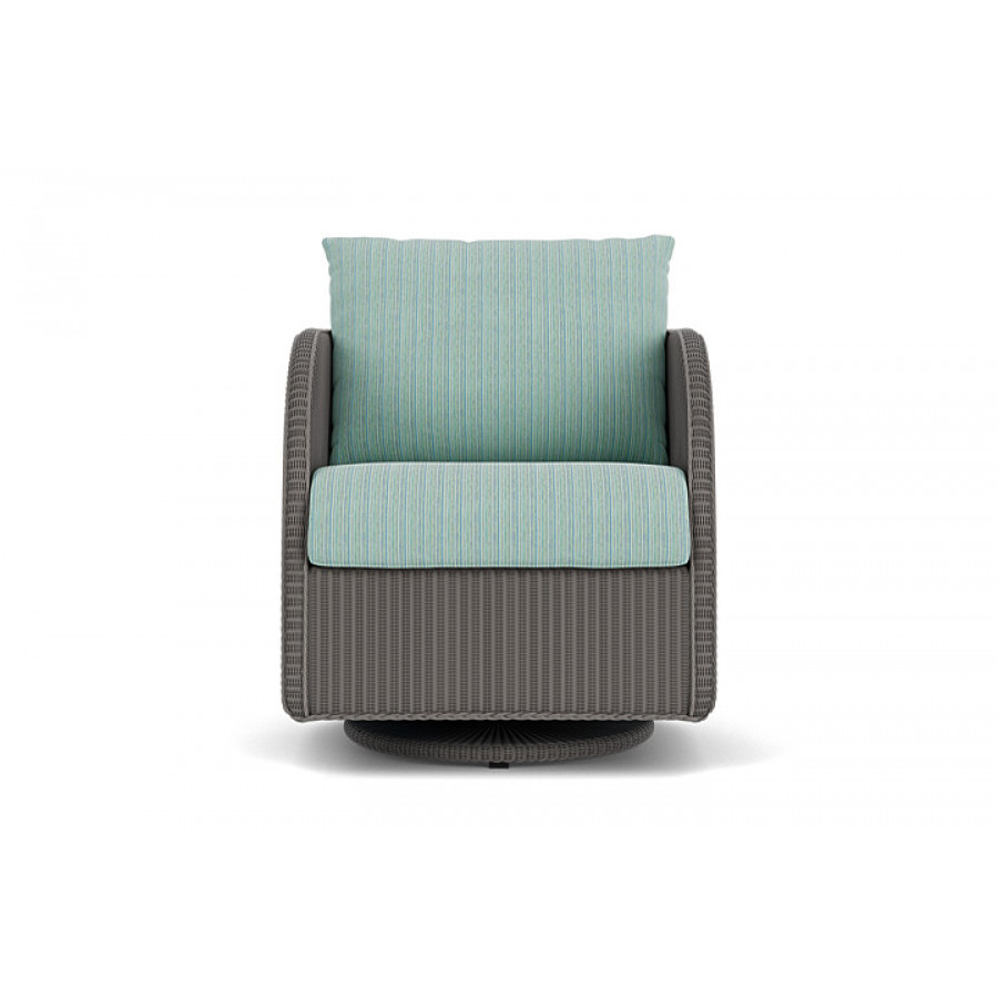 Lloyd Flanders™ Essence Swivel Glider Lounge Chair - Pewter