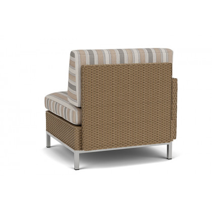 Lloyd Flanders™ Elements Right Arm Lounge Chair with Loom Arm and Back - Fawn