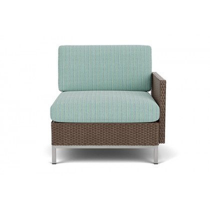 Lloyd Flanders - Elements  Left Arm Lounge Chair with Loom Arm and Back