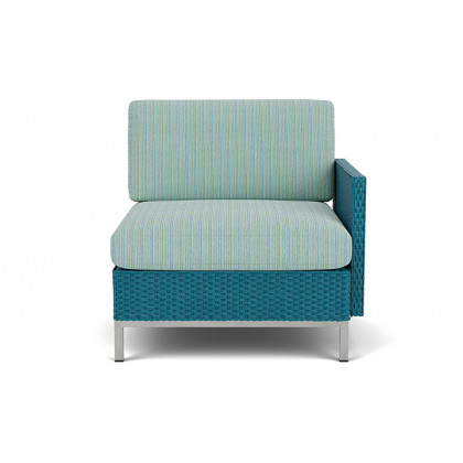 Lloyd Flanders - Elements  Left Arm Lounge Chair with Loom Arm and Back