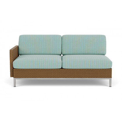 Lloyd Flanders - Elements Right Arm Settee with Loom Arm and Back