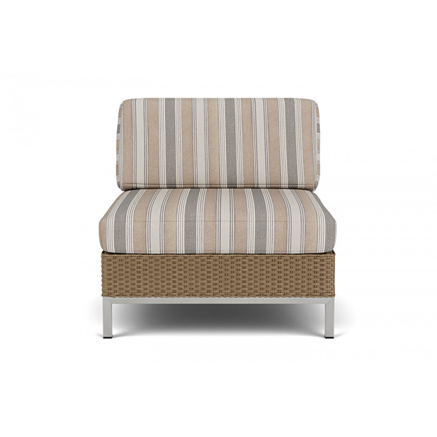 Lloyd Flanders™ Elements Armless Lounge Chair with Loom - Fawn