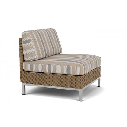 Lloyd Flanders™ Elements Armless Lounge Chair with Loom - Fawn