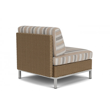 Lloyd Flanders™ Elements Armless Lounge Chair with Loom - Fawn