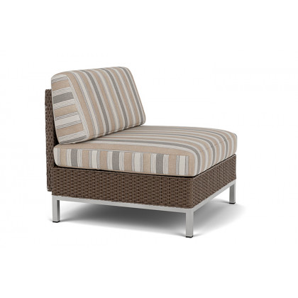 Lloyd Flanders - Elements Armless Lounge Chair with Loom