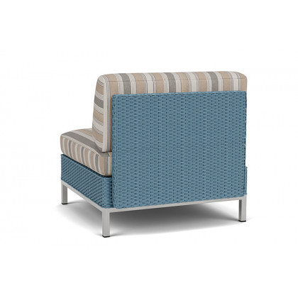 Lloyd Flanders™ Elements Armless Lounge Chair with Loom - Stillwater