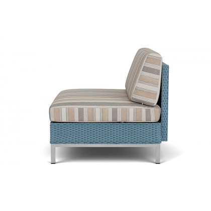 Lloyd Flanders™ Elements Armless Lounge Chair with Loom - Stillwater