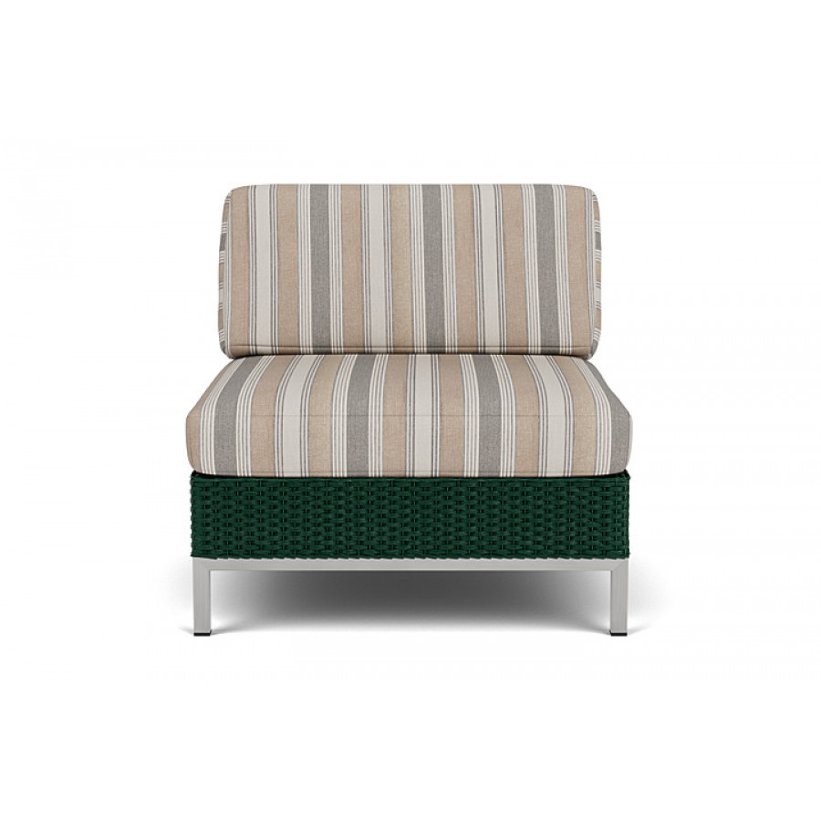 Lloyd Flanders™ Elements Armless Lounge Chair with Loom - Woodland